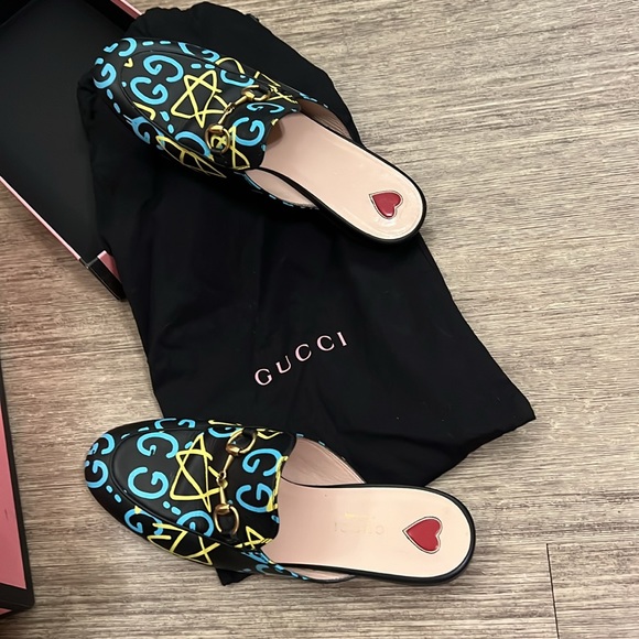 Gucci ghost princetown slide 36.5 - Picture 10 of 11